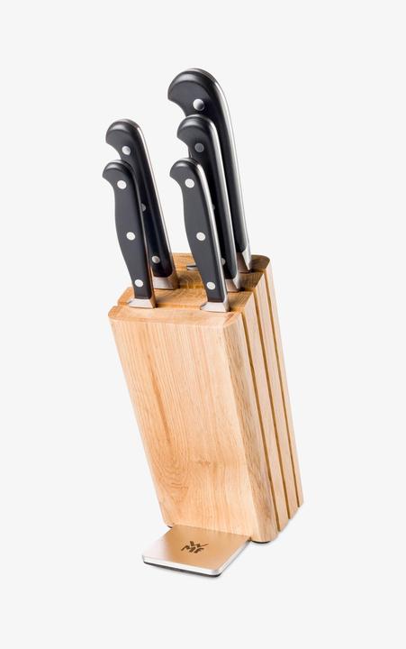 Produktbild WMF Messerblock Set 6-tlg. bestückt SPITZENKLASSE PLUS Buche