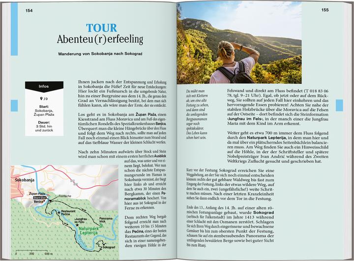 Image du produit Reise-Taschenbuch Reiseführer Serbien