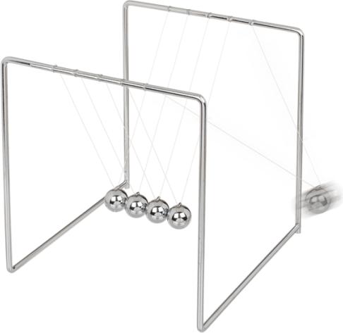 Immagine prodotto Ootb Pendolo a culla di Newton Bullet Shock (15 x 14 cm)