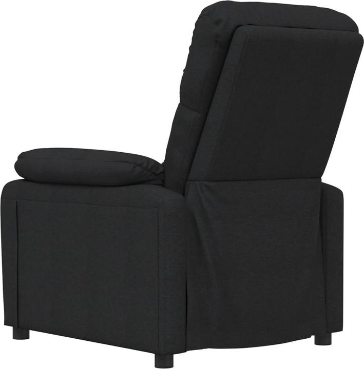 Immagine prodotto VidaXL Poltrona massaggiante Poltrona TV Poltrona relax Poltrona reclinabile Tessuto nero