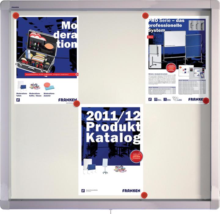 Immagine prodotto Franken Vetrina 75x70,4x4,5 cm per esterno magnetica/descrittiva per canna fumaria