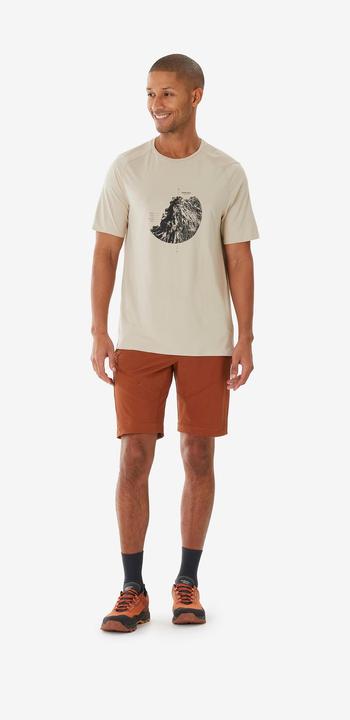 Produktbild Quechua Zip-Off-Hose Herren Wandern - MH500 braun (XL)
