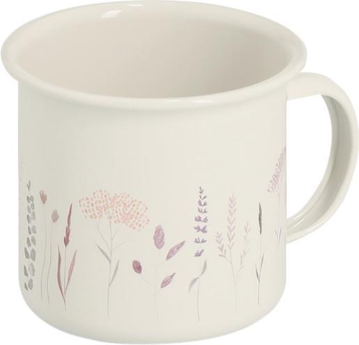 Zeller Present Tasse Flowers 320 ml Metall ø 9x8 cm (320 ml, 1 x)