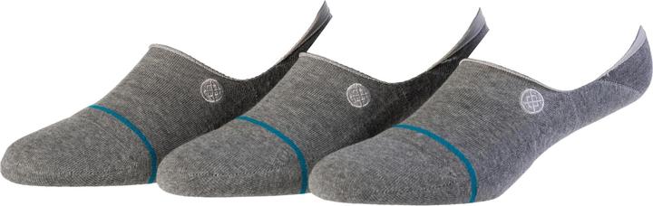 Stance Socks Icon No Show Heather Grey 3-Pack