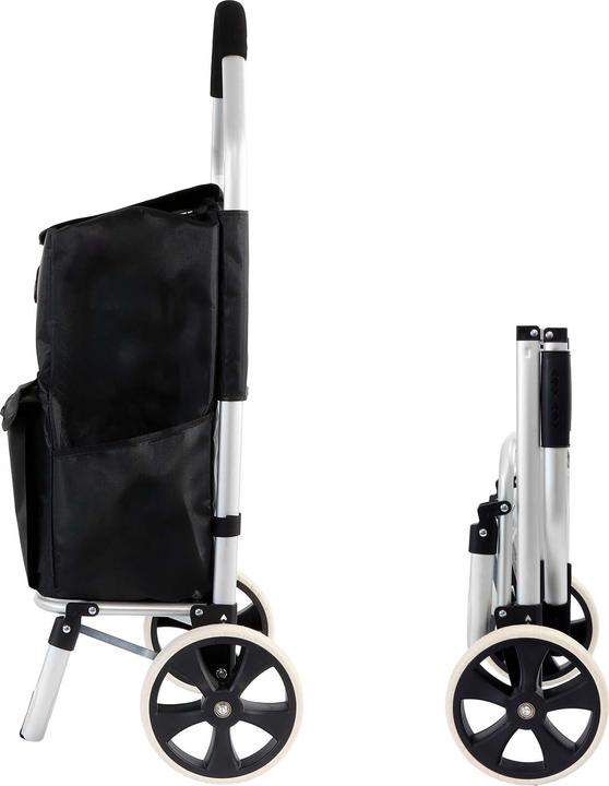 Actual product image Wiltec Einkaufstrolley klappbar 40kg Einkaufsroller Einkaufswagen Einkaufstasche