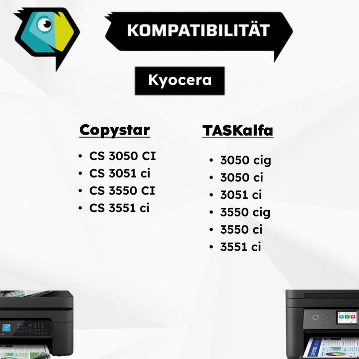 Image du produit Inkadoo Toner compatible avec Kyocera 1T02LK0NL0 / TK-8305K toner, noir noir (CF)