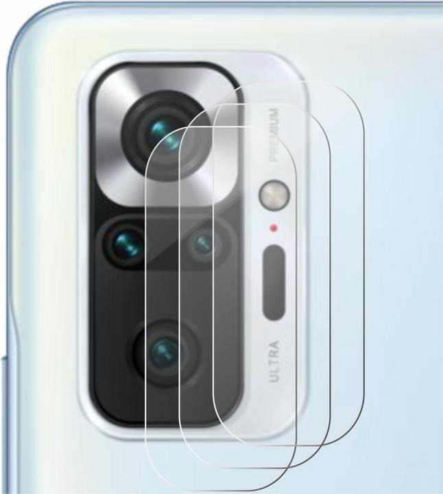 Produktbild BROTECT AirGlass Panzerglasfolie (3 Stück, Xiaomi Redmi Note 10)