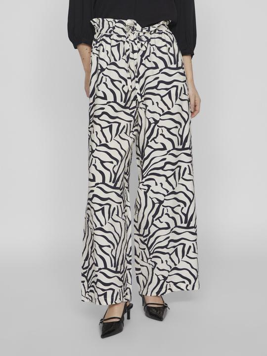 Actual product image Vila Patterned High Waist Trousers (34)