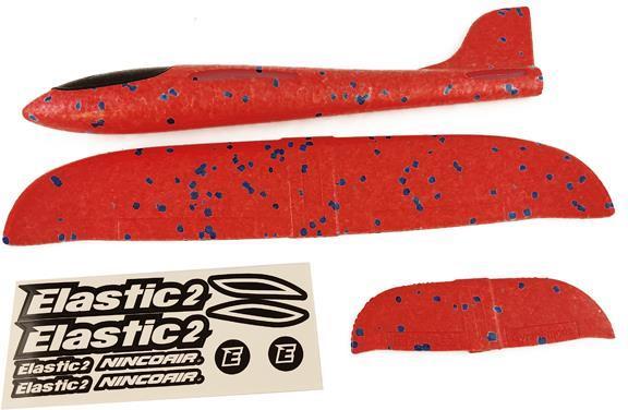 Immagine prodotto Ninco Aliante elastico Aeroplano Rosso 38 cm