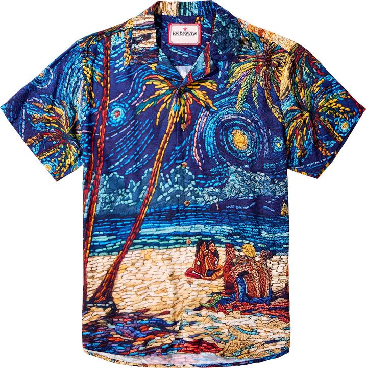 Immagine prodotto Joe Browns Beach Mosaic Print Revere Collar Shirt (S)