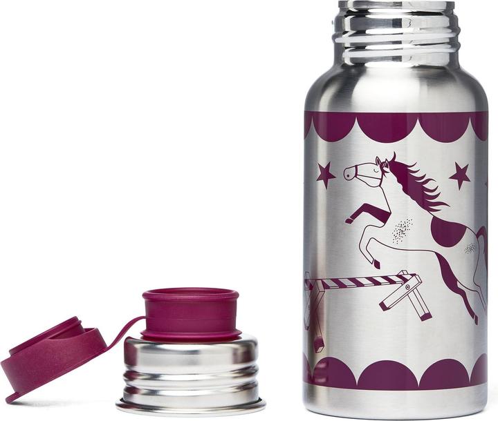 Actual product image Ergobag Stainless Steel Drinking Bottle Horse Star (0.50 l)