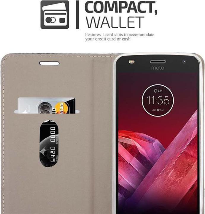 Produktbild Cadorabo Jeans Optik (Motorola Moto Z2 Play, Motorola Moto Z2 Force)
