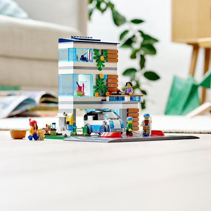 Produktbild LEGO Modernes Familienhaus (60291, LEGO City)
