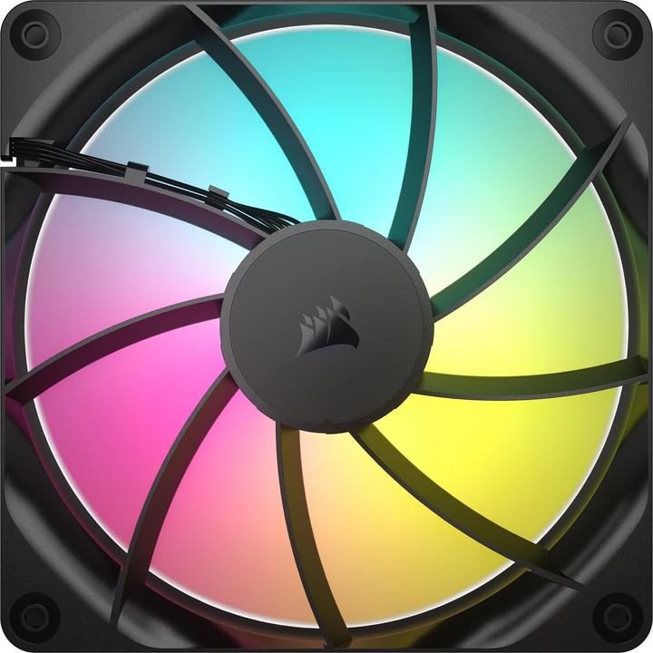 Actual product image Corsair RS ARGB PWM fan - 140 mm, black (140 mm, 1 x)
