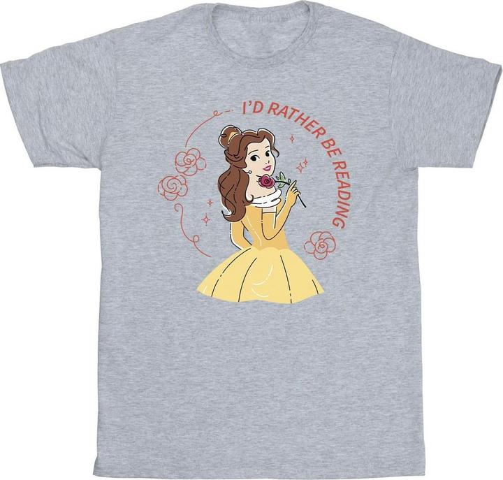 Immagine prodotto Disney Maglietta uomo La Bella e la Bestia - Preferirei Leggere (5XL)