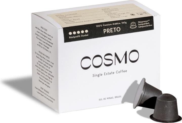 Produktbild Cosmo Coffee Single Estate Preto (30 x Port.)