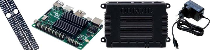 Actual product image Odroid M1S single-board computer with IO header, 8 GB RAM
