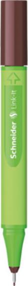 Produktbild Schneider Fineliner Link-It - Dunkelbraun (Braun, 1 x)