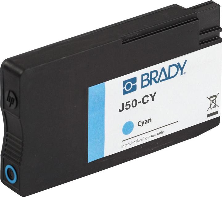 Brady J50-CY - Cyan - - BradyJet J5000 - 101.6 mm - 23.9 - 57.1