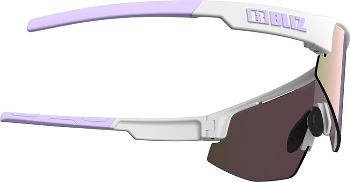 Actual product image Bliz Matrix (matt white, Brown w Pink Multi)