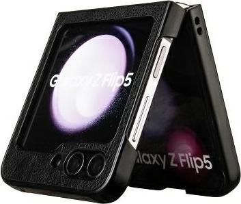 Image du produit Beline Étui en cuir Sam Z Flip5 F731 czarny/black (Samsung Galaxy Z Flip5)