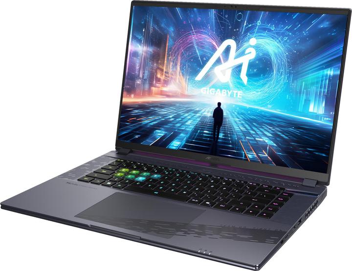 Actual product image Gigabyte Aorus 16X (16", Intel Core i7-13650HX, 16 GB, 1000 GB, DE)