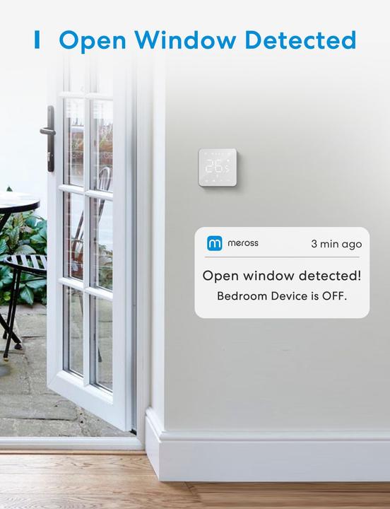 Actual product image Meross Smart thermostat