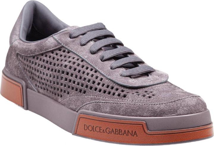 Produktbild Dolce & Gabbana portofino yacht suede sneakers lead color (41)