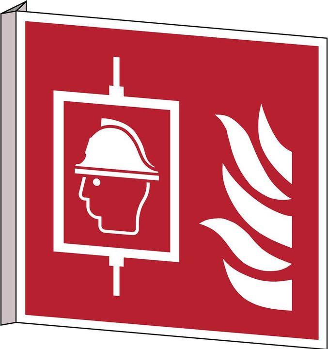 Image du produit Brady B-455, ISO Panneau de sécurité - Ascenseur pour la lutte contre l'incendie (F017), Polychlorure de