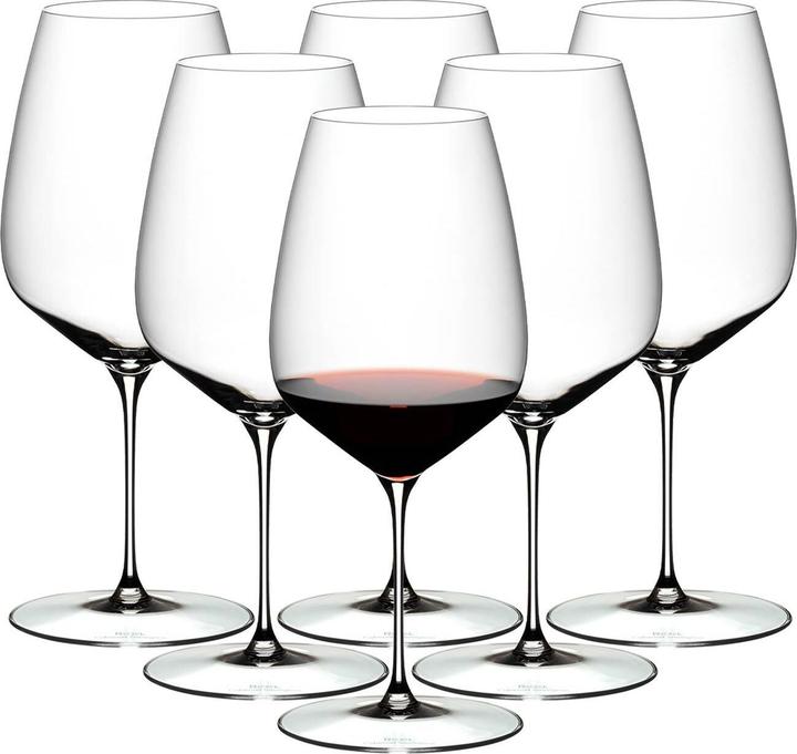Produktbild Riedel Veloce Cabernet / Merlot Weingläser (83 cl, 6 Gläser, Rotweingläser)