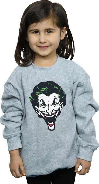 Actual product image Girls The Joker Big Face Sweatshirt (140, 146)