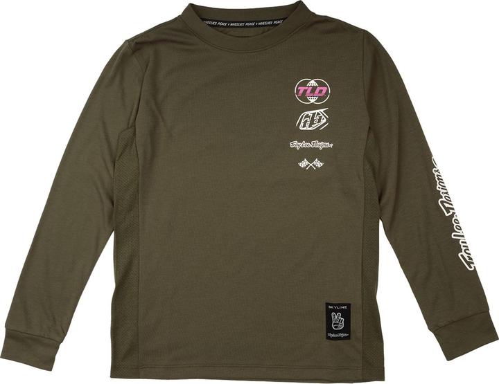 Produktbild Troy Lee Designs Skyline Ride LS Tee, Worldwide, caper, youth M (M)