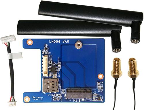Produktbild Shuttle WWN04 LTE (4G/5G) M.2 2280 Erweiterungkit inkl. Antennen für DS50U series and All In One PC