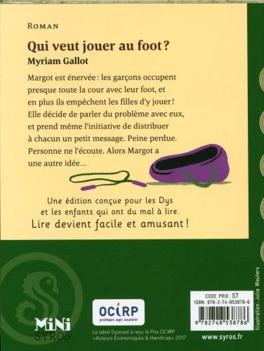 Immagine prodotto Qui veut jouer au foot? : dyscool (Francese, Gallot Myriam, 2025)