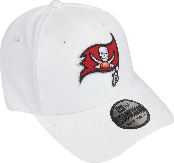 Image du produit New Era 39Thirty Stretch Cap - Tampa Bay Buccaneers blanc (54, 55, 56, 57)