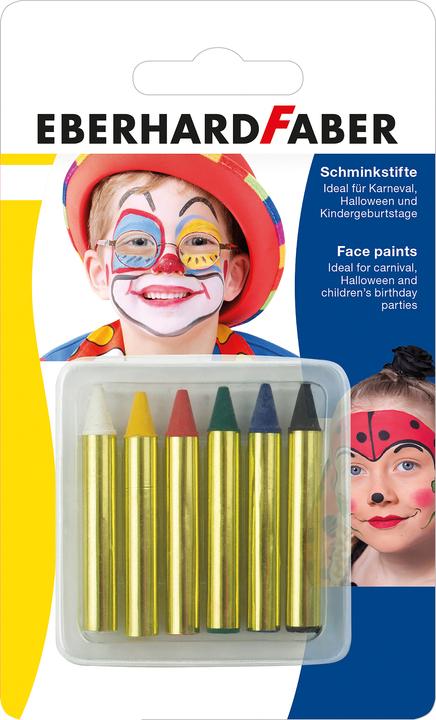 Produktbild Faber-Castell SCHMINK STIFTE KURZ /Etuià6