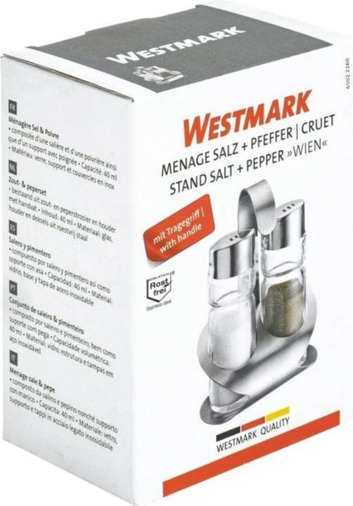 Produktbild Westmark Salz & Pfeffer Menage 'Wien'