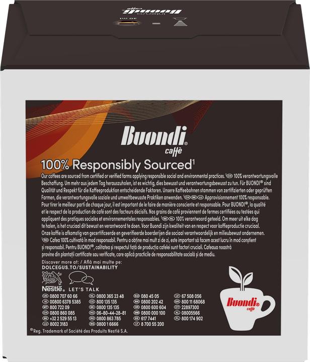 Image du produit Nescafé Dolce Gusto Buondi Intenso (16 x Port.)