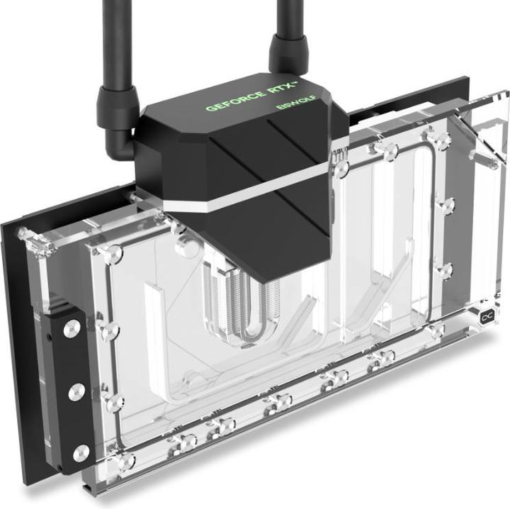 Immagine prodotto Alphacool Eiswolf 2 AIO - RTX 3090 TI Strix/TUF da 360 mm con piastra posteriore