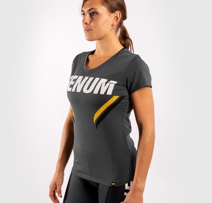 Actual product image Venum ONE FC Impact T-shirt - for women - Grey/Yellow (M)