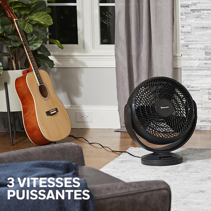 Produktbild Honeywell HF715BE4 Schwarz Turbo Force Bodenventilator mit Oszillation (64 dB)