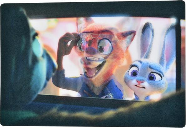 Image du produit Disney Judy Hopps & Nick Wilde, Carte postale Flash lenticulaire (1 pcs)
