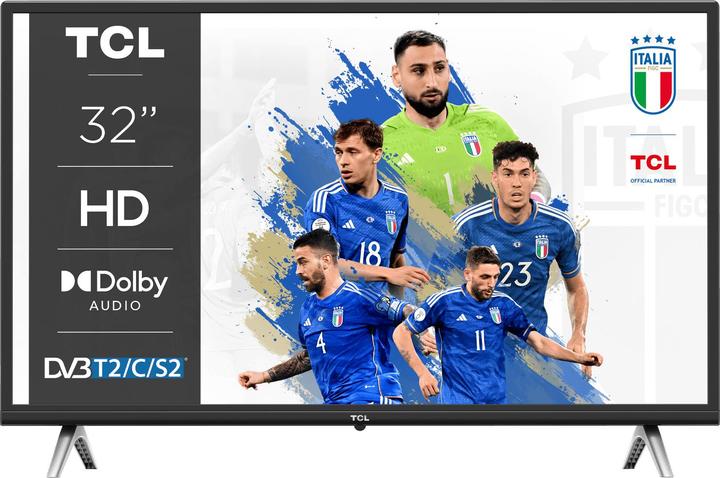 Actual product image TCL D43 Series 32D4300 TV (32 inch) HD (32", LCD, HD, 2021)