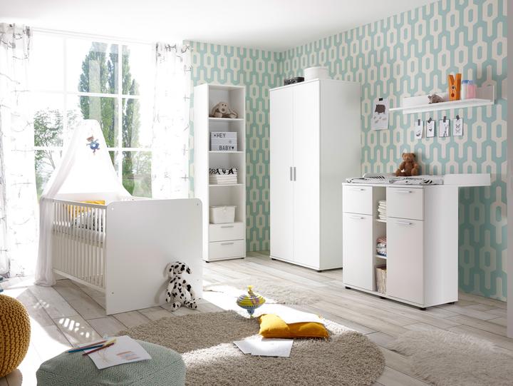 Produktbild Möbel-Eins Bambino (Babybett, Kinderkleiderschrank, Wickelkommode)