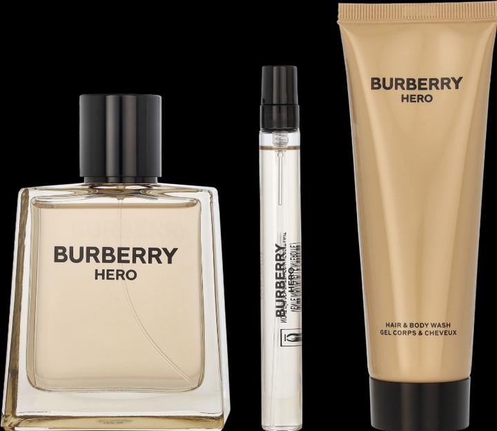 Actual product image Burberry Set Hero, Barbati, Eau De Toilette 100ml Gel De Dus 75ml Eau De Toilette 10ml (Fragrance set)