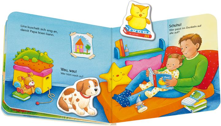 Produktbild Ravensburger ministeps: Mein erstes Magnetbuch: Wer spielt womit? Meine Welt (Deutsch)