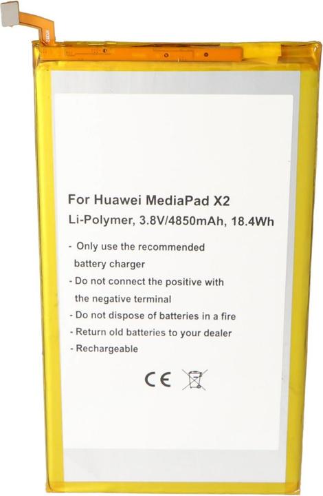 Image du produit AccuCell Batterie Huawei 7D-501U, 7D-503LT, GEM-702L Mediapad X2, Mediapad X1 7.0, Mediapad X1 7.0 3G