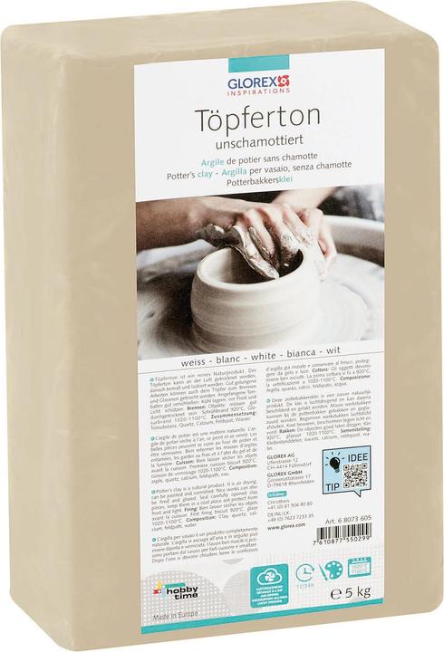 hobbytime Töpferton