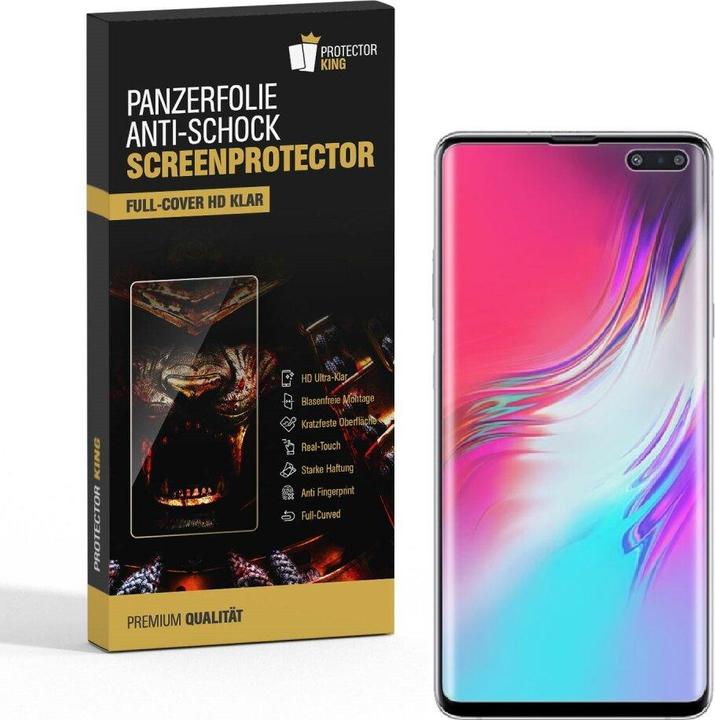 Produktbild Protectorking 4x 9H Panzerglas flexibel HD Klar (4 Stück, Samsung Galaxy S10 5G)