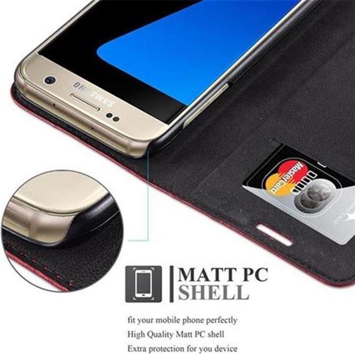 Actual product image Cadorabo Book Invisible Magnet Cover (Samsung Galaxy S7)
